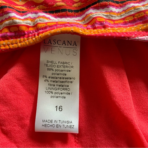 One piece halter swim suit size 16 NWOT - Picture 5 of 6